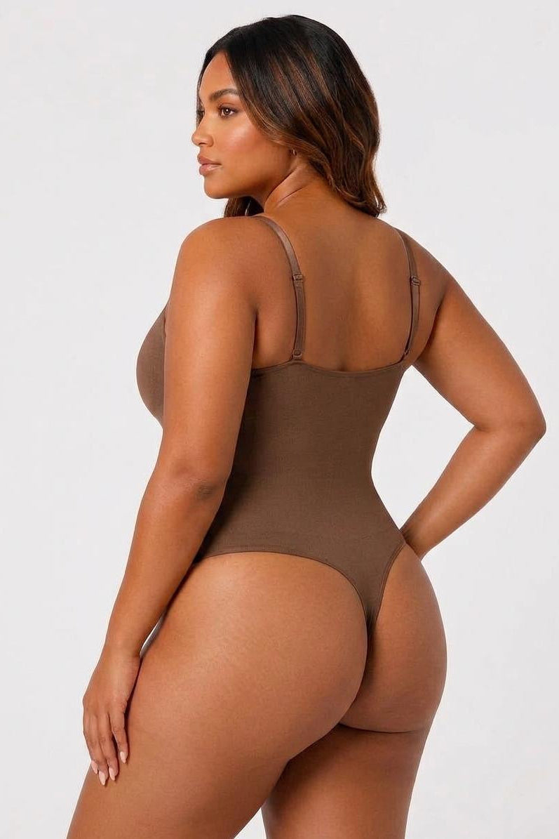 Seamless Bodysuit | Brown
