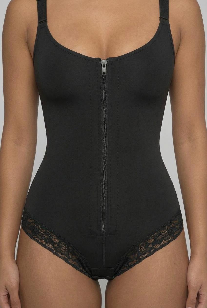 EXTREME SNATCHING BODYSUIT FAJA | Black