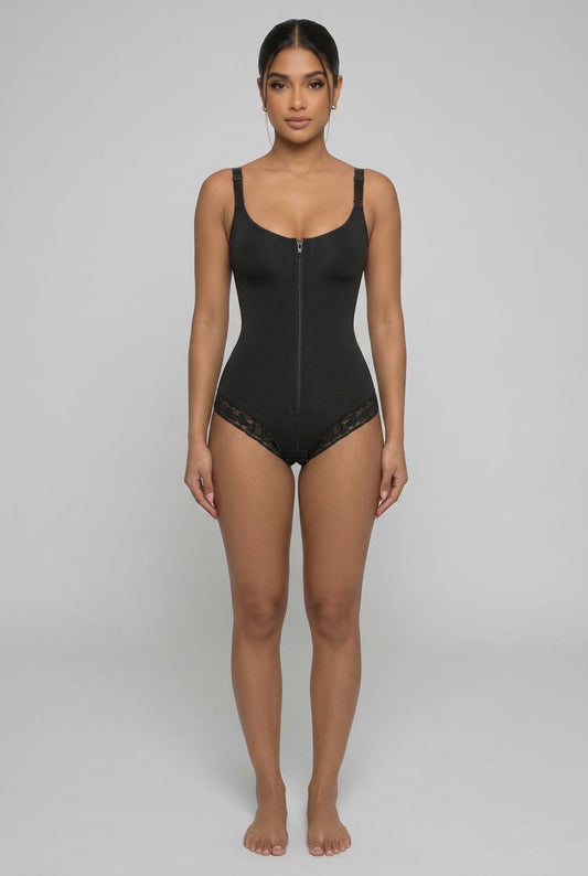EXTREME SNATCHING BODYSUIT FAJA | Black