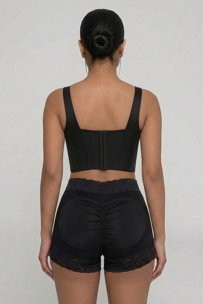 BACK FAT BRA (LONGER) | Black