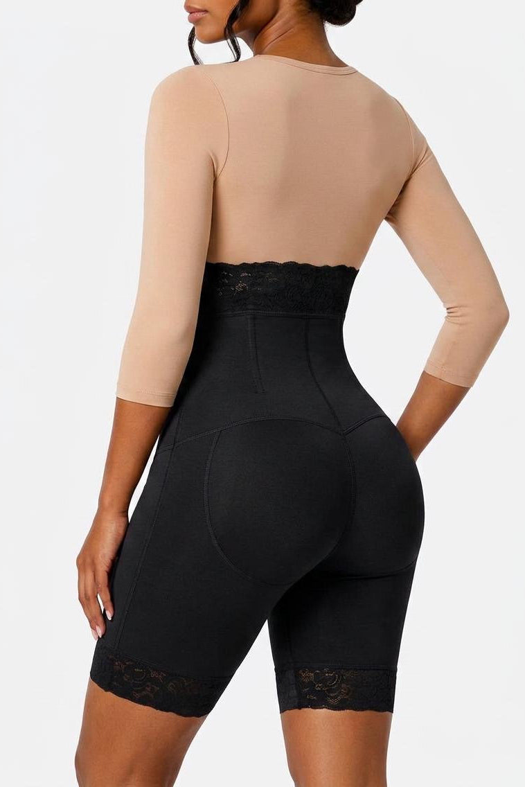 SEAMLESS BBL SHORTS | BLACK
