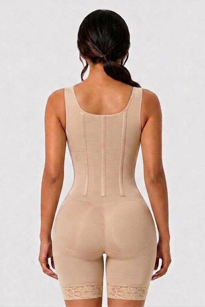 HOURGLASS STEEL BONE FAJA | BEIGE