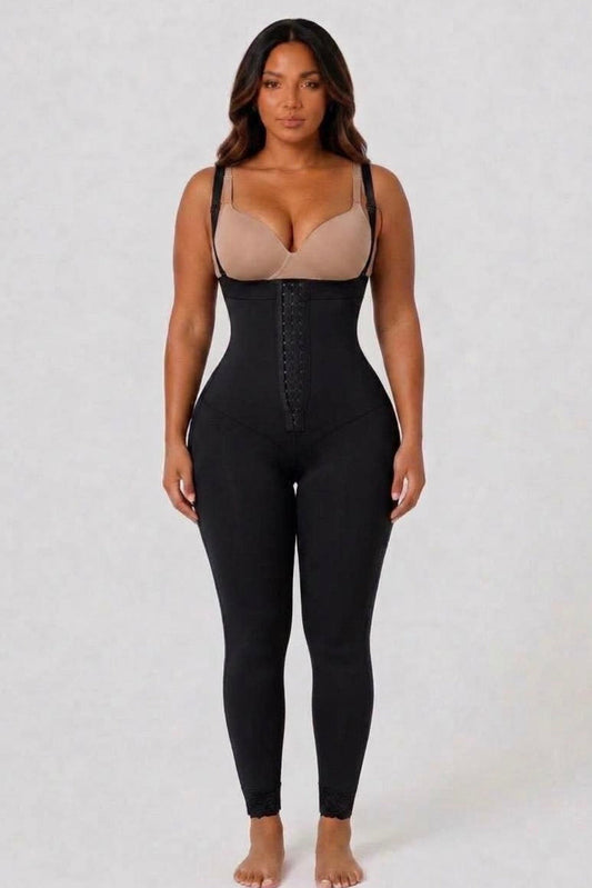 LONG POWERNET FAJA | BLACK