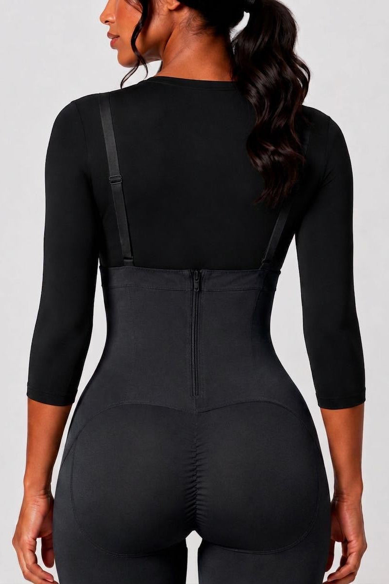 Detachable Strap Faja | BLACK
