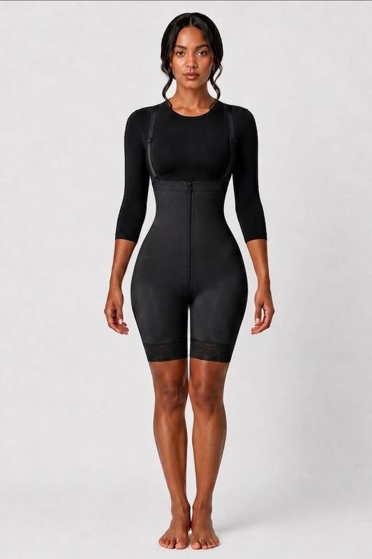 Detachable Strap Faja | BLACK