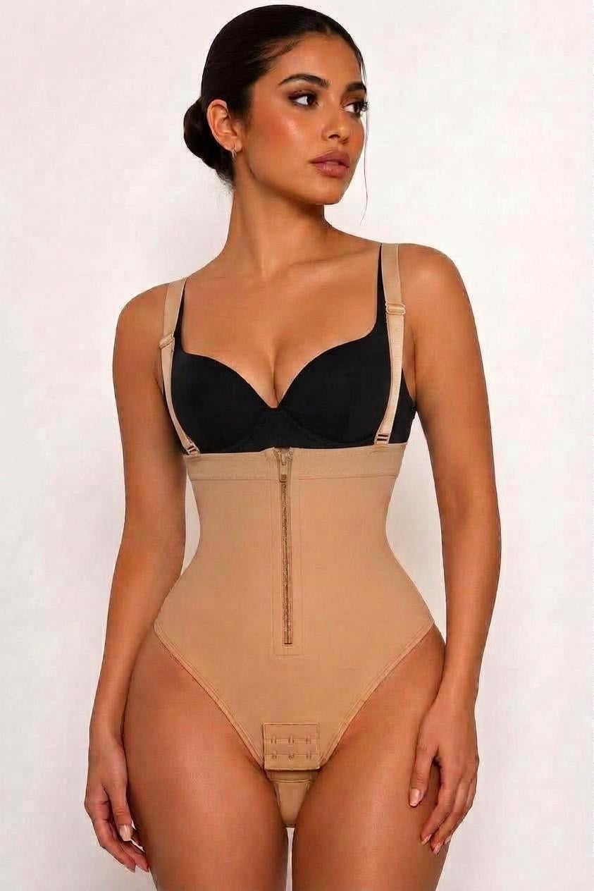 COLOMBIAN THONG BODYSUIT | Nude