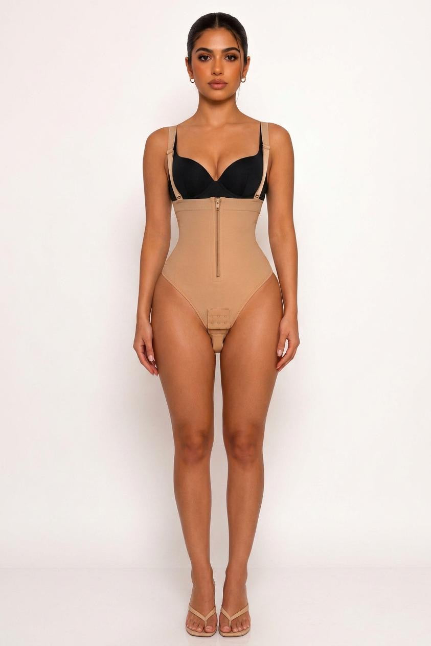 COLOMBIAN THONG BODYSUIT | Nude