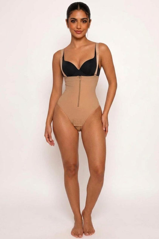 COLOMBIAN THONG BODYSUIT | Nude