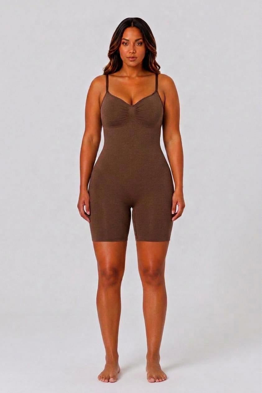 VIRAL FULL BODYSUITS | BROWN