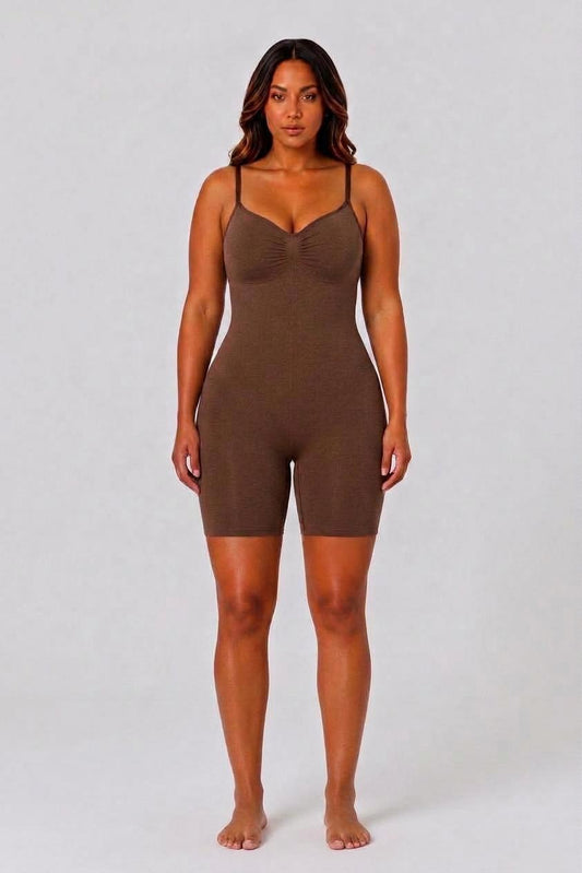 VIRAL FULL BODYSUITS | BROWN
