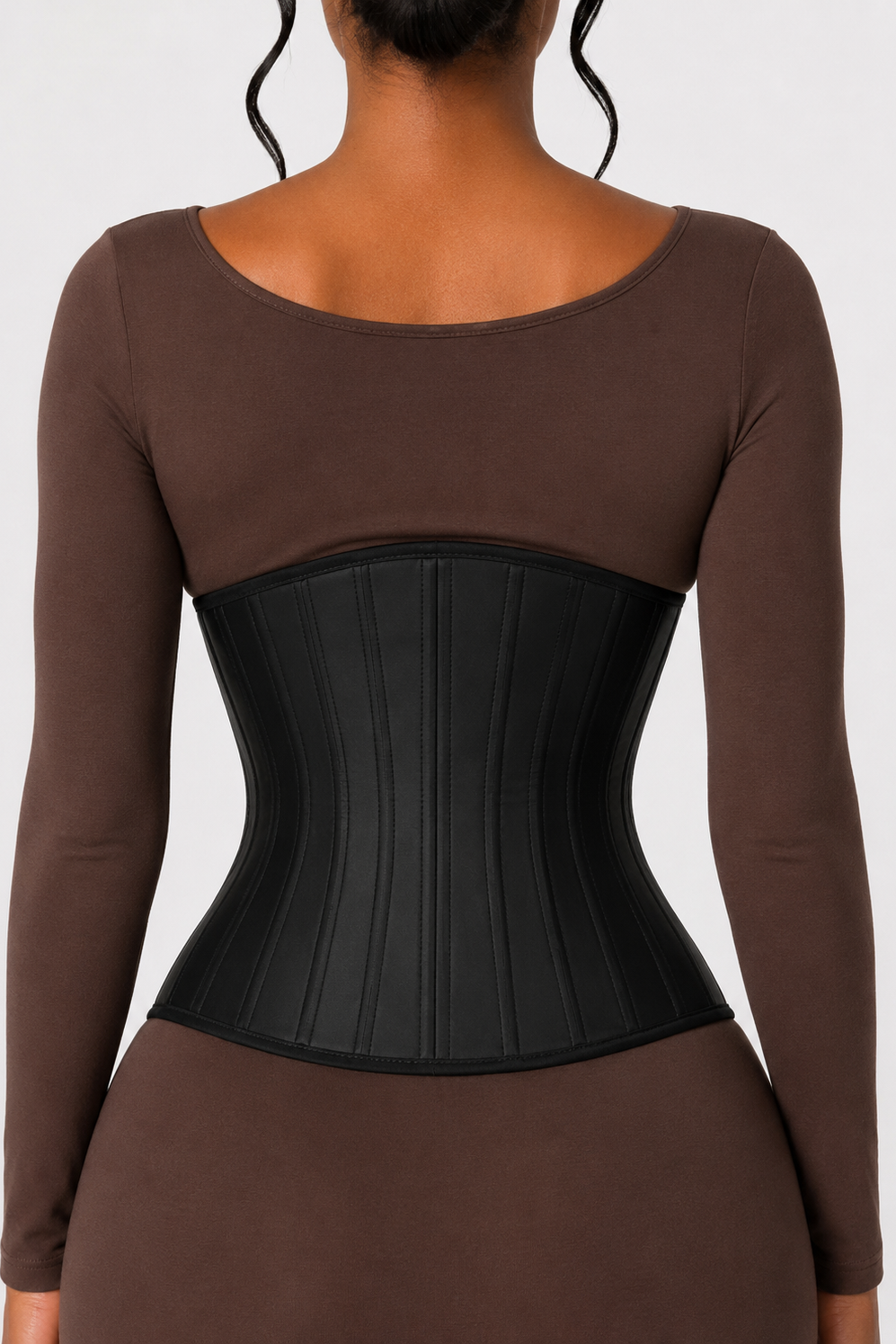 CURVY LATEX HOURGLASS WAIST TRAINER