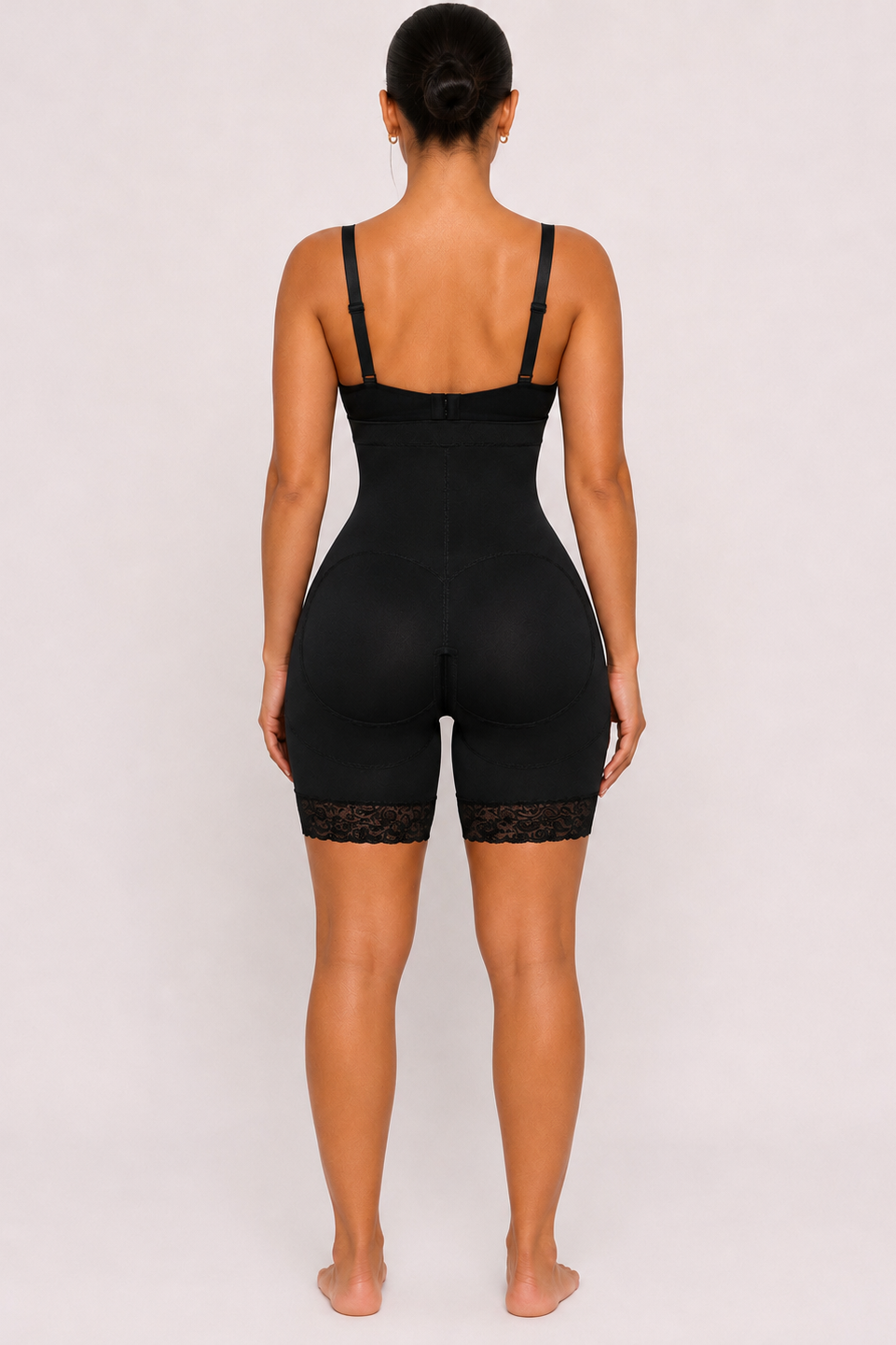 SEAMLESS HIGH COMPRESSION FAJA | BLACK