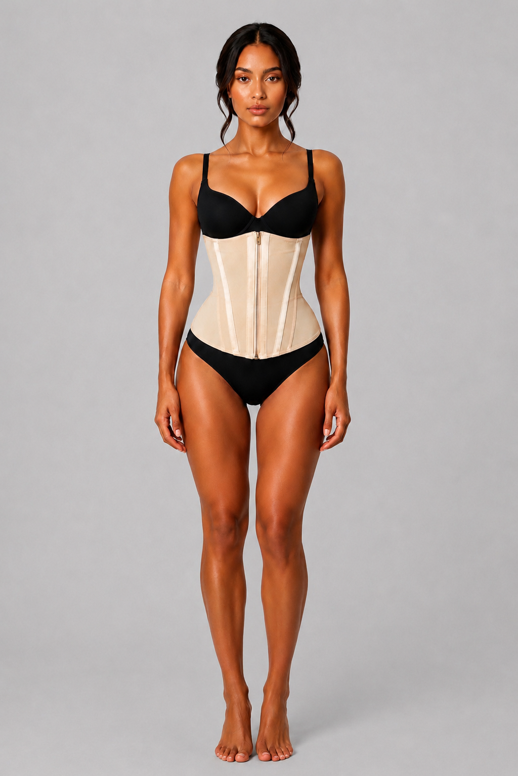 COLOMBIAN FIRM SCULPT WAIST-TRAINER (11’’) | Beige