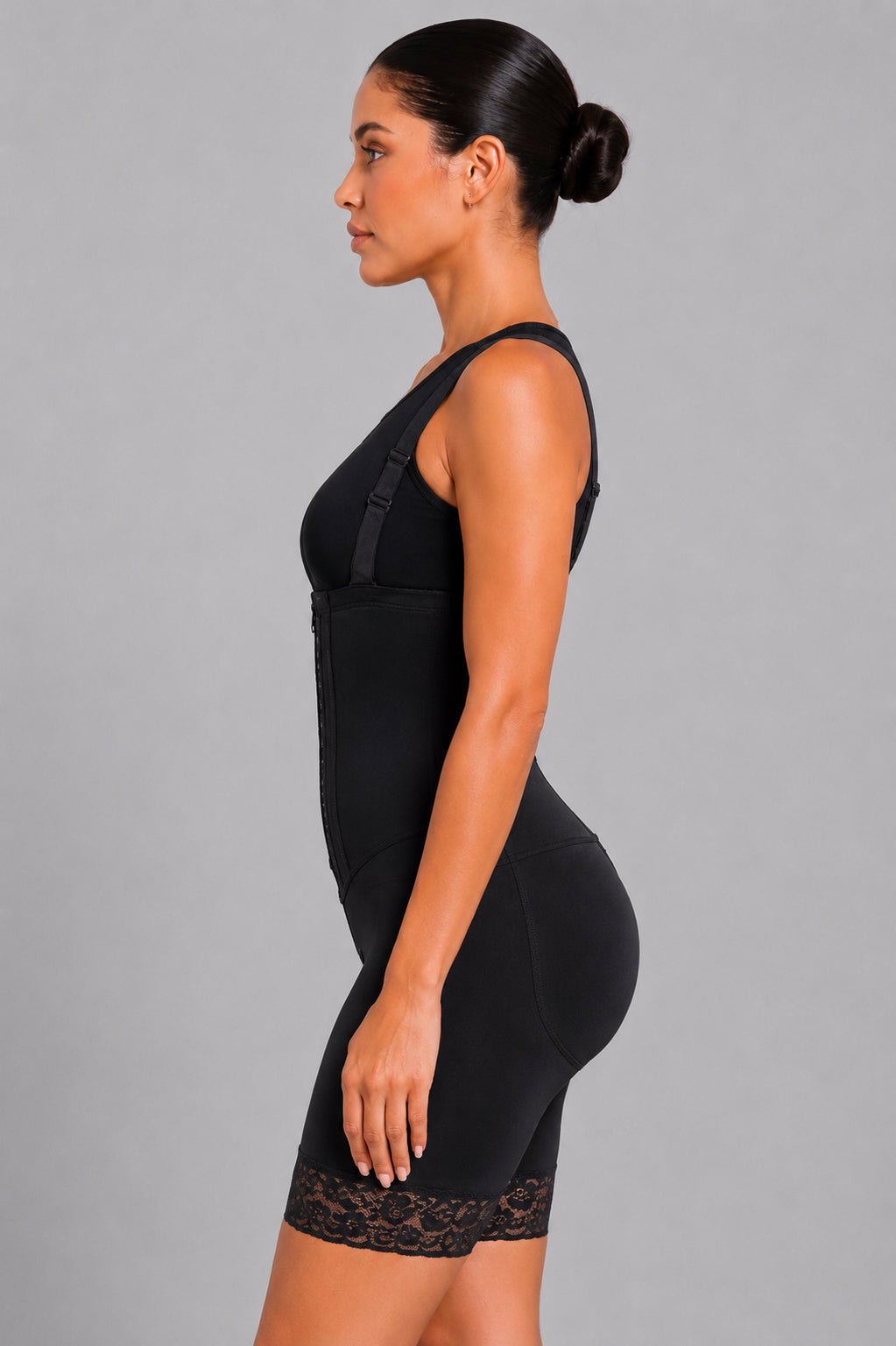 HIGH COMPRESSION STRAPLESS FAJA | BLACK