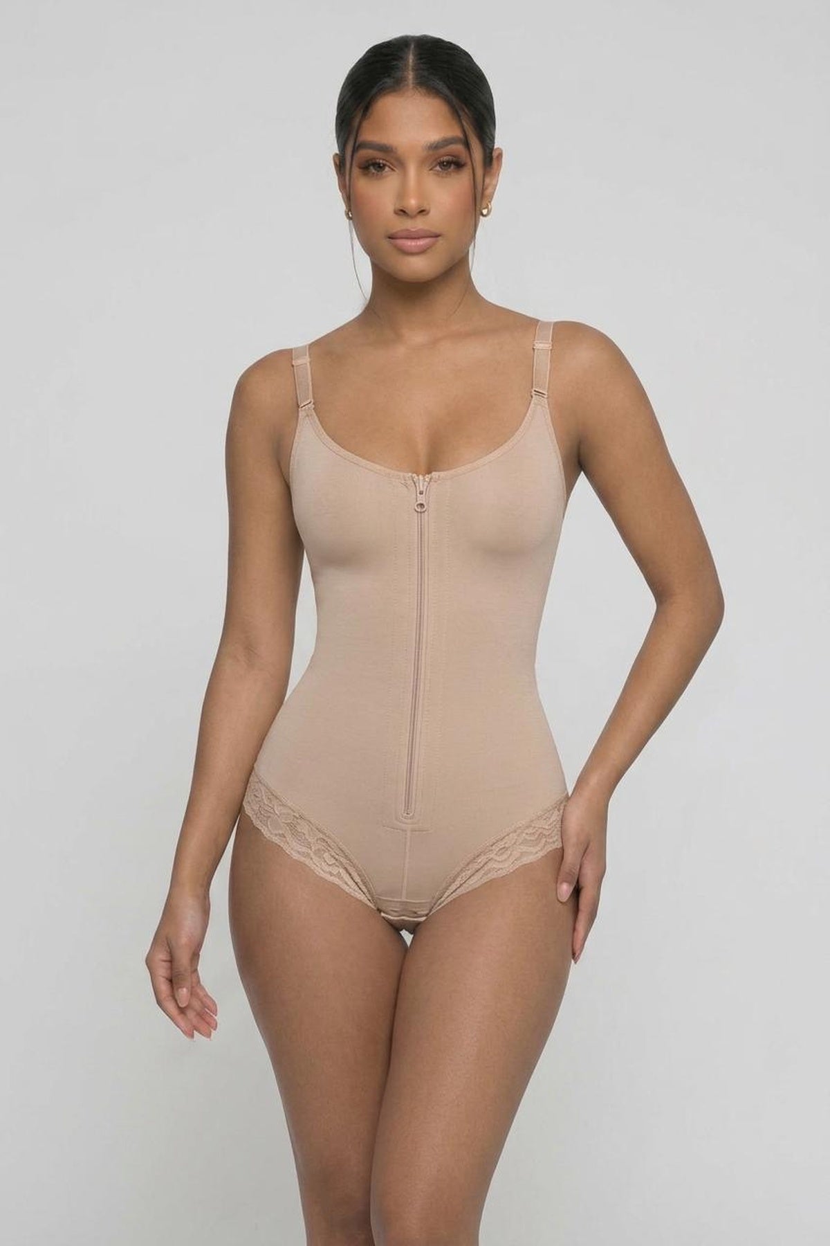 EXTREME SNATCHING BODYSUIT FAJA | Nude