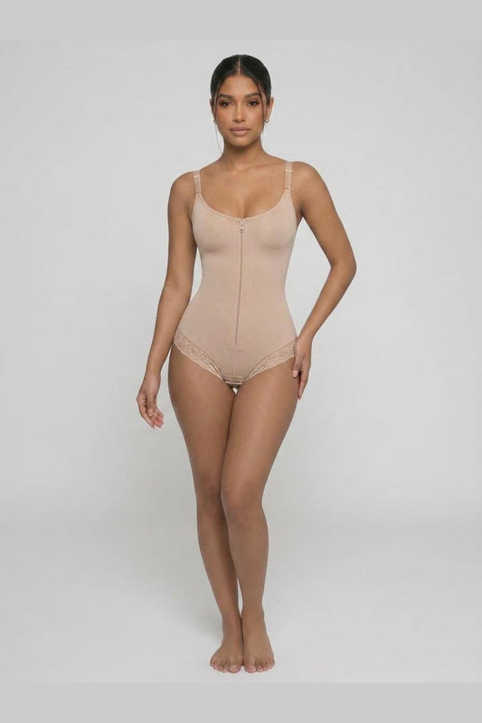 EXTREME SNATCHING BODYSUIT FAJA | Nude